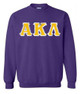  Alpha Kappa Lambda Custom Twill Crewneck Sweatshirt 