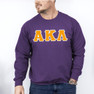 Alpha Kappa Lambda Custom Twill Crewneck Sweatshirt 