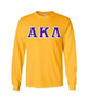  Alpha Kappa Lambda Custom Twill Long Sleeve T-Shirt 