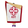 Alpha Omicron Pi Sherpa Lap Blanket