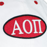  Alpha Omicron Pi Throwback Oval Game Hat 