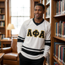 DISCOUNT-Alpha Phi Alpha Breakaway Lettered Hockey Jersey