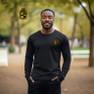 DISCOUNT-Alpha Phi Alpha Fraternity Crest - Shield Longsleeve Tee