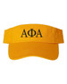  Alpha Phi Alpha Greek Letter Visor 