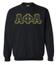  Alpha Phi Alpha Lettered Crewneck Sweatshirt 