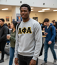 Alpha Phi Alpha Lettered Crewneck Sweatshirt