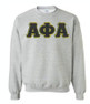  DISCOUNT Alpha Phi Alpha Lettered Crewneck - Best Value 