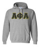  DISCOUNT Alpha Phi Alpha Lettered Hooded Sweatshirt - Best Value 