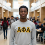 Alpha Phi Alpha Lettered Long Tee