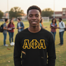 Alpha Phi Alpha Custom Twill Long Sleeve T-Shirt
