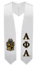  Alpha Phi Alpha Super Crest - Shield Graduation Stole 
