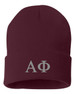  Alpha Phi Greek Letter Knit Cap 