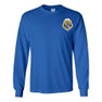  DISCOUNT-Alpha Phi Omega Fraternity Crest - Shield Longsleeve Tee 