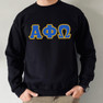  Alpha Phi Omega Lettered Crewneck Sweatshirt 