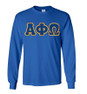  Alpha Phi Omega Lettered Long Sleeve Shirt 