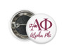 Alpha Phi Logo Button