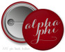 Greekgear Alpha Phi Cutie Button 