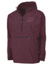  Alpha Phi Tackle Twill Lettered Pack N Go Pullover 