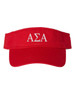  Alpha Sigma Alpha Greek Letter Visor 