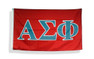 Scotty - DC Alpha Sigma Phi Big Greek Letter Flag 