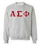  Alpha Sigma Phi Custom Twill Crewneck Sweatshirt 