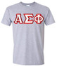  Alpha Sigma Phi Custom Twill Short Sleeve T-Shirt 