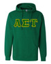  DISCOUNT Alpha Sigma Tau Lettered Hooded Sweatshirt - Best Value 