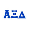  Alpha Xi Delta Big Greek Letter Window Sticker Decal 