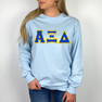 Alpha Xi Delta Lettered Long Sleeve Shirt