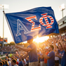 Alpha Sigma Phi 3 X 5 USA Flag
