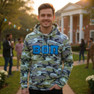 DISCOUNT-Beta Theta Pi Camo Pullover Hooded Sweatshirt