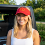 Chi Omega Greek Letter Visor