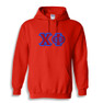 Chi Phi Custom Twill Hooded Sweatshirt