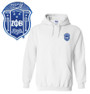  Zeta Phi Beta Crest Emblem Hooded Sweatshirt 
