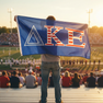 Delta Kappa Epsilon 3 X 5 USA Flag
