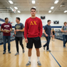 Delta Chi Lettered World Famous Greek Crewneck