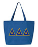  DISCOUNT- Delta Delta Delta Lettered Tote Bag - Best Value 