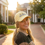 Delta Delta Delta Script Cap