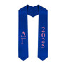  Delta Gamma Greek Lettered Graduation Sash Stole With Year - Best Value 