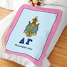  Delta Gamma Sherpa Lap Blanket 