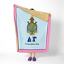 Delta Gamma Sherpa Lap Blanket