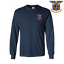  DISCOUNT-Delta Kappa Epsilon Fraternity Crest - Shield Longsleeve Tee 