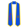  DISCOUNT-Delta Kappa Epsilon Greek 2 Tone Lettered Graduation Sash Stole 