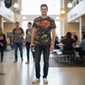 DISCOUNT- Delta Kappa Epsilon Lettered Camouflage T-Shirt