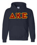  DISCOUNT Delta Kappa Epsilon Lettered Hooded Sweatshirt - Best Value 