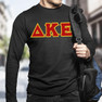 Delta Kappa Epsilon Lettered Long Sleeve Shirt