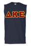 edit DISCOUNT- Delta Kappa Epsilon Lettered Sleeveless Tee 