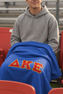 DISCOUNT-Delta Kappa Epsilon Twill Sweatshirt Blanket