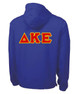  Delta Kappa Epsilon Tackle Twill Lettered Pack N Go Pullover 