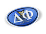  Delta Phi Color Oval Decal 